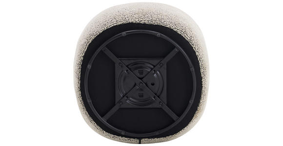 SESSEL in Leinenoptik Grau, Schwarz  - Schwarz/Grau, Design, Textil/Metall (75/79/76cm) - Xora