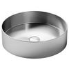 WASCHBECKEN 40/11/40 cm  - Edelstahlfarben, MODERN, Metall (40/11/40cm)