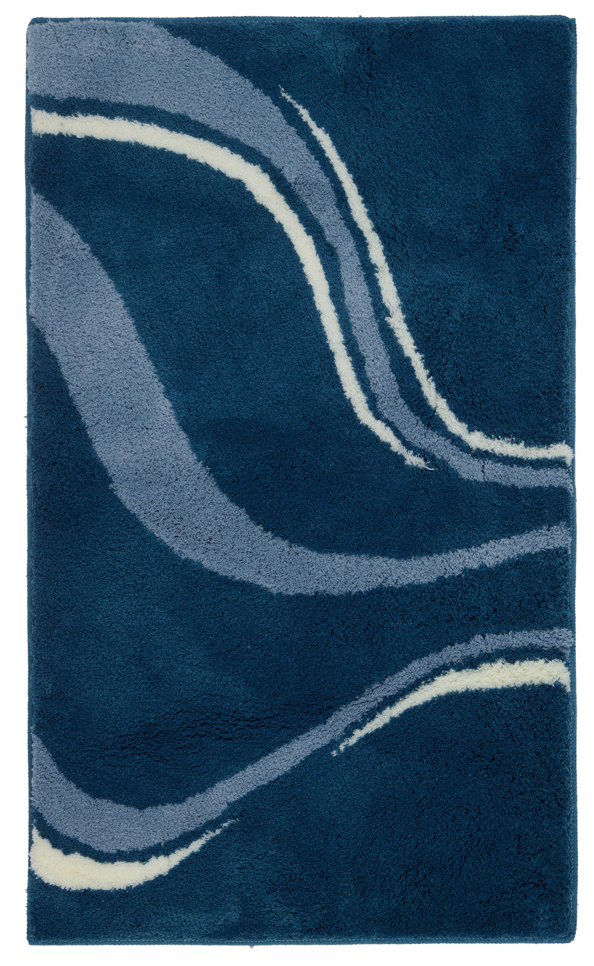 KOBEREC DO KOUPELNY, 70/120 cm - tmavě modrá, Design, textil/plast (70/120cm) - Kleine Wolke