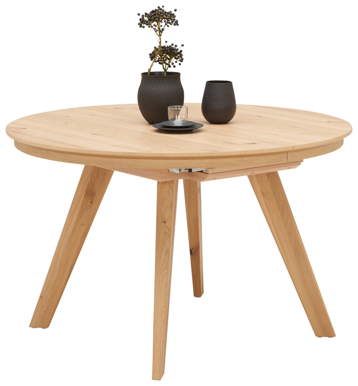 ESSTISCH in Holz 120-170/120/75 cm  - Eichefarben, Design, Holz (120-170/120/75cm) - Venjakob