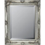 WANDSPIEGEL 40/50/3,3 cm    - Silberfarben, LIFESTYLE, Glas/Holz (40/50/3,3cm) - Landscape