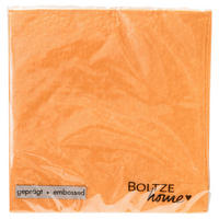 SERVIETTE   16,5/16,5/3 cm  - Orange, Basics, Papier (16,5/16,5/3cm)