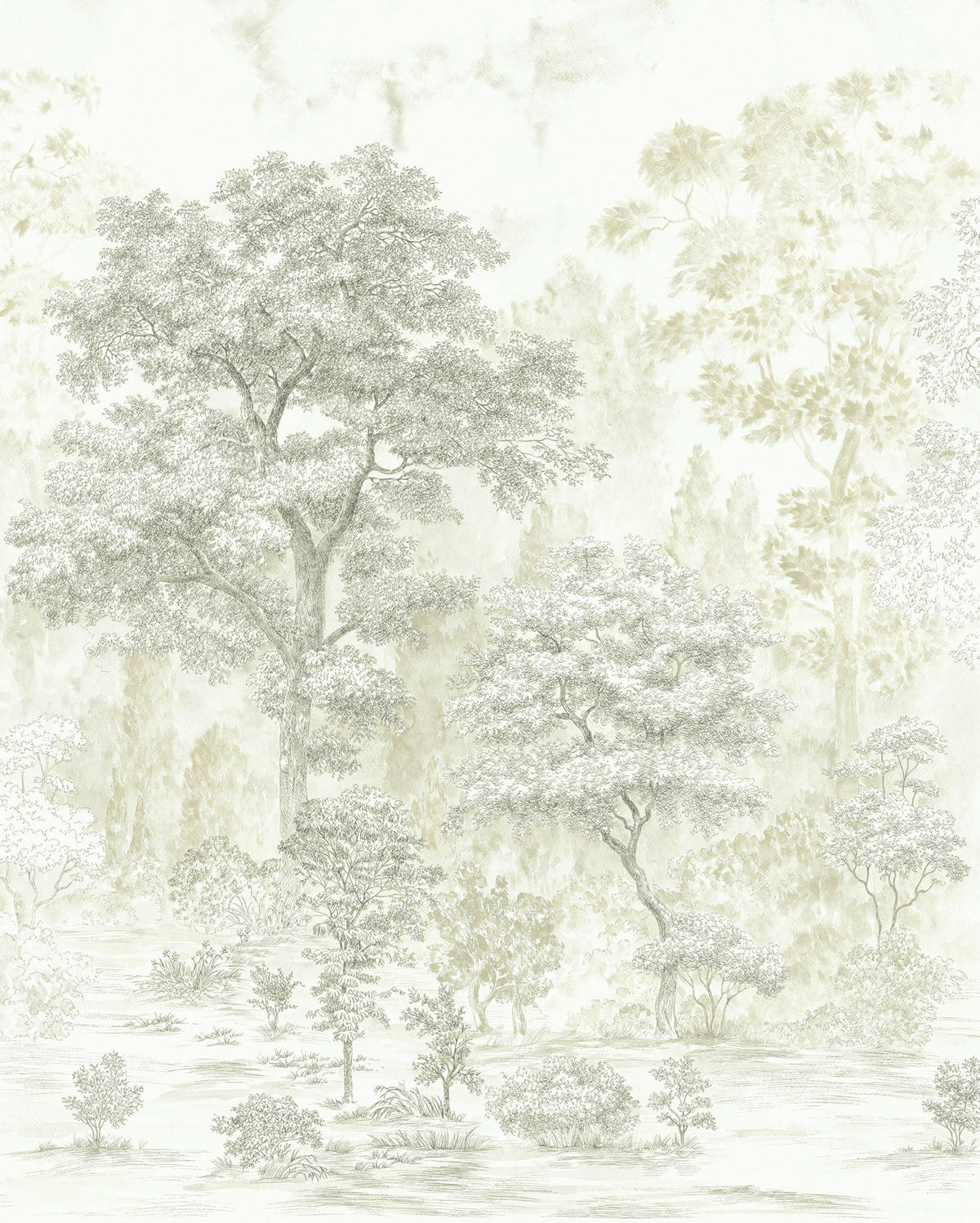 VLIESTAPETE - Blau/Weiß, Basics (200/250cm) - Komar
