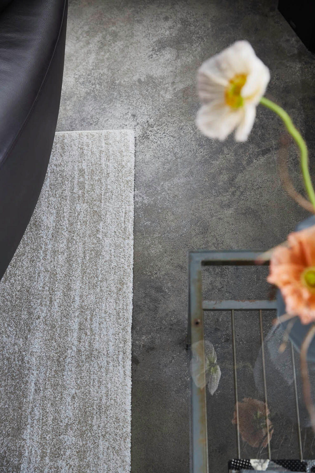 WEBTEPPICH 80/150 cm Island Beach Grau, Hellgrau  - Hellgrau/Grau, KONVENTIONELL, Textil (80/150cm) - WECON HOME