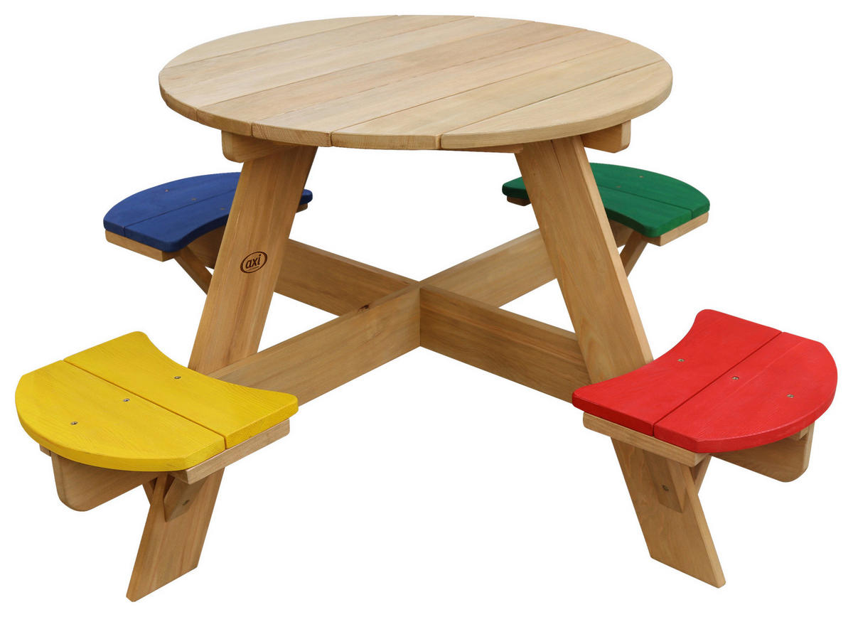 KINDER-GARTENSET Holz  - Multicolor, KONVENTIONELL, Holz (120/56/120cm) - Ambia Garden