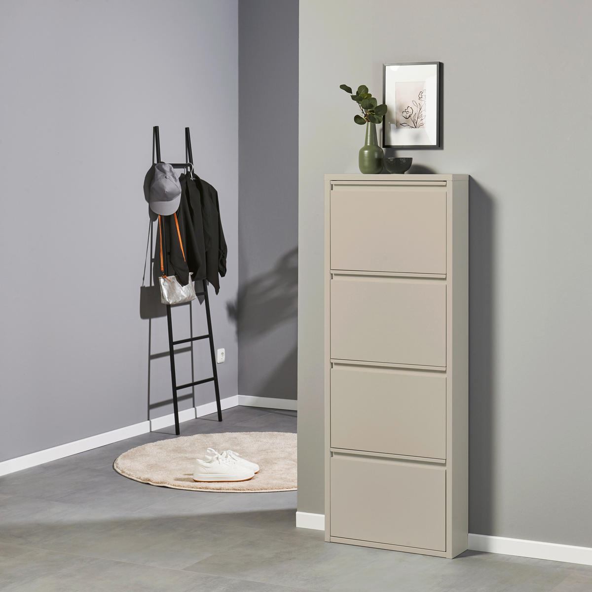 SCHUHKIPPER  in 51/137/16 cm  - Kaschmir, MODERN, Metall (51/137/16cm) - Boxxx