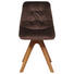 STUHL in Holz, Textil Braun, Eichefarben - Eichefarben/Braun, Natur, Holz/Textil (45/86/60cm) - Valnatura STUHL in Holz, Textil Braun, Eichefarben - Eichefarben/Braun, Natur, Holz/Textil (45/86/60cm) - Valnatura