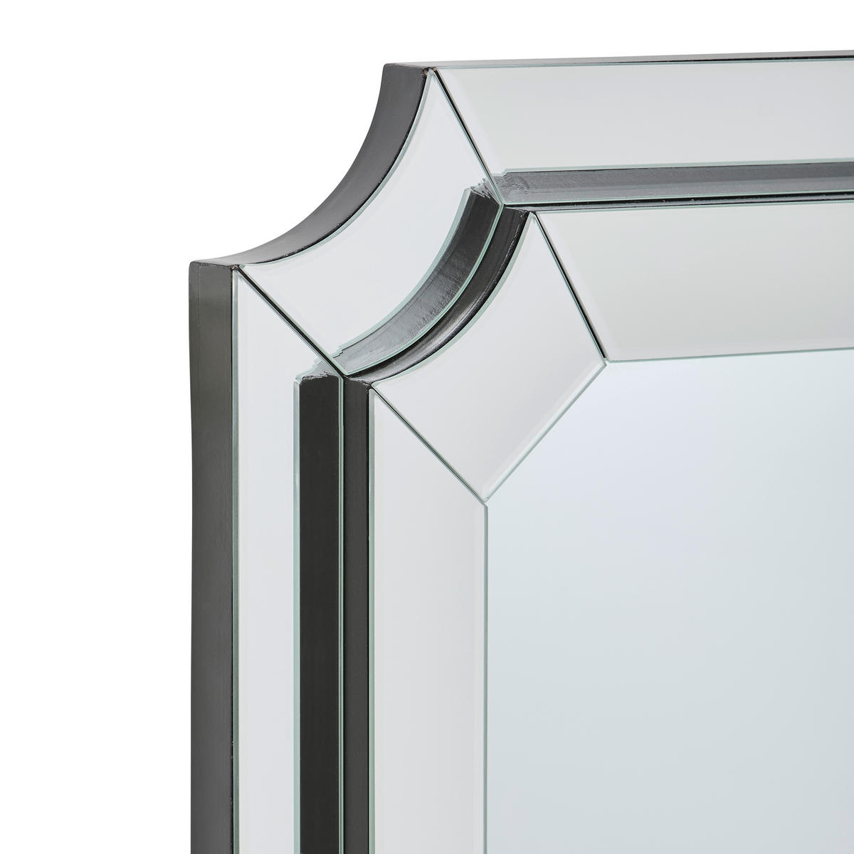 WANDSPIEGEL 60/90/4 cm    in rechteckig  - Klar, Design, Glas/Holzwerkstoff (60/90/4cm) - MID.YOU
