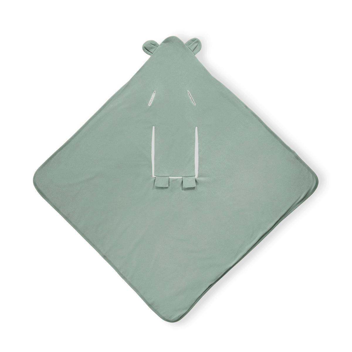 EINSCHLAGDECKE hauck  80/80 cm     - Mintgrün, Basics, Textil (80/80cm) - Hauck