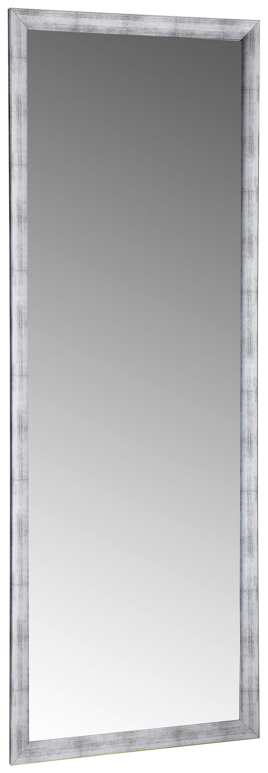 NÁSTENNÉ ZRKADLO 66/186/3 cm  - sivá, Design, kompozitné drevo/sklo (66/186/3cm) - Carryhome