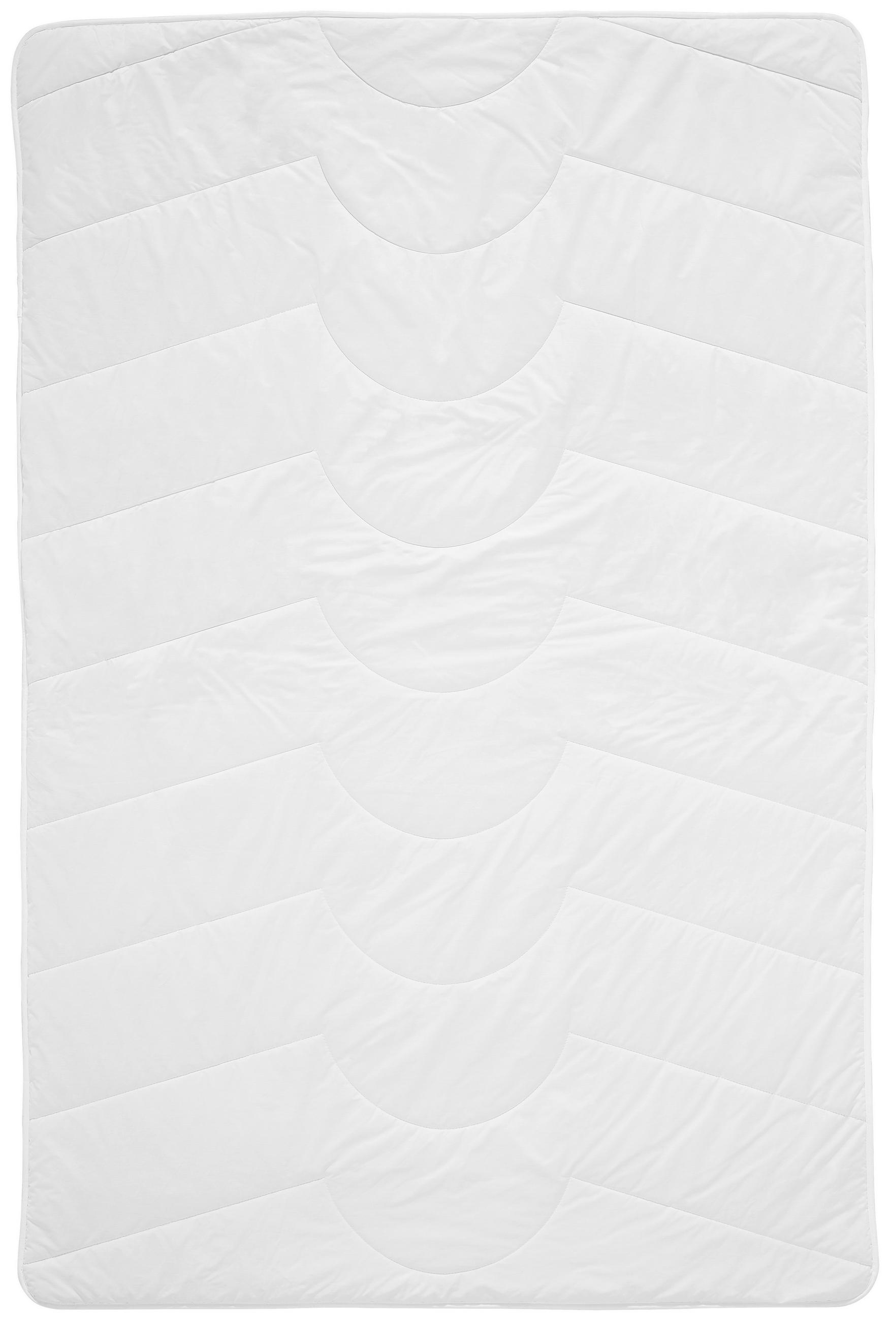 GANZJAHRESDECKE  GOTS 135/200 cm 100.00 % Schafschurwolle  - Weiß, Textil (135/200cm) - Bio:Vio