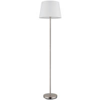 STEHLEUCHTE JORIS 35/151 cm Modern  - Schwarz/Weiß, Design, Kunststoff/Textil (35/151cm) - Globo