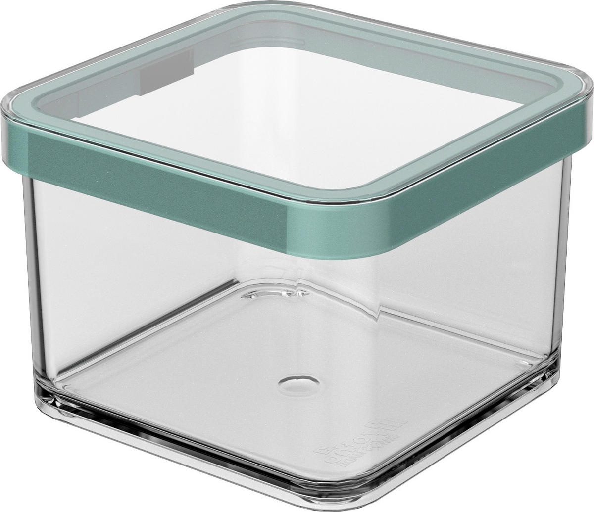 VORRATSDOSE LOFT 0,5 L  - Blau/Transparent, Basics, Kunststoff (10/10/7,2cm) - Rotho
