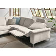 WOHNLANDSCHAFT in Chenille Naturfarben  - Alufarben/Naturfarben, Design, Textil/Metall (170/333/265cm) - Dieter Knoll