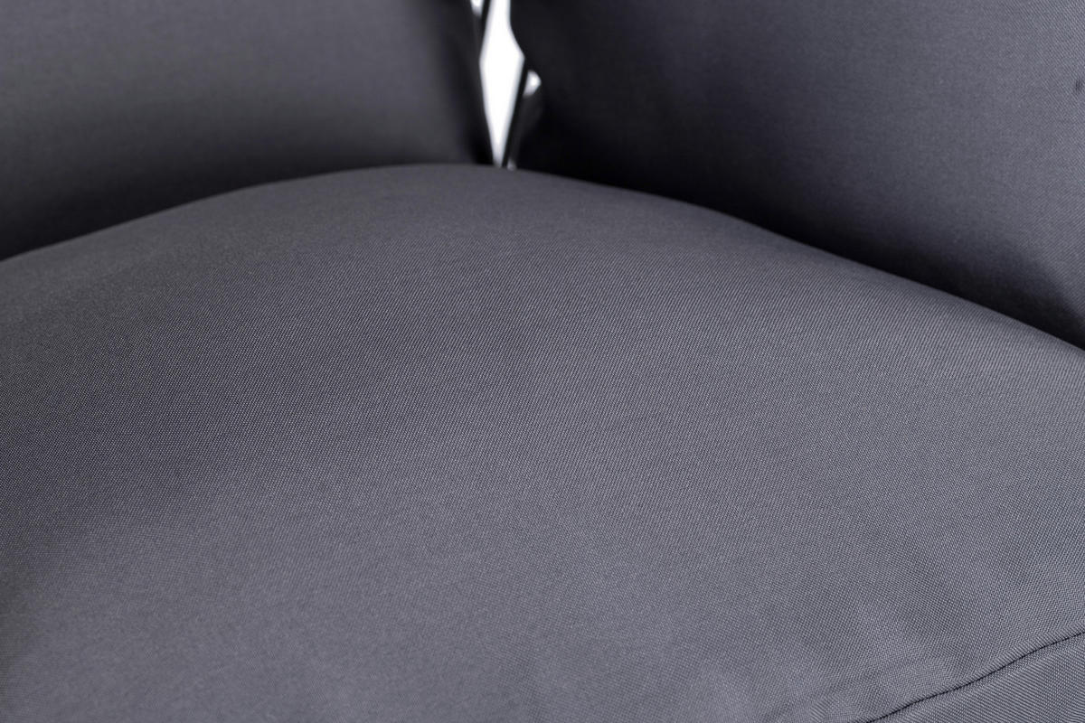HÄNGESESSEL 95/190/100 cm  - Dunkelgrau/Anthrazit, Design, Kunststoff/Textil (95/190/100cm) - Ambia Garden