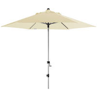 SONNENSCHIRM 280 cm Naturfarben  - Silberfarben/Naturfarben, Basics, Textil/Metall (280/280cm) - Doppler