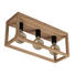 DECKENLEUCHTE - Braun, LIFESTYLE, Holz (53/18/18cm) DECKENLEUCHTE - Braun, LIFESTYLE, Holz (53/18/18cm)