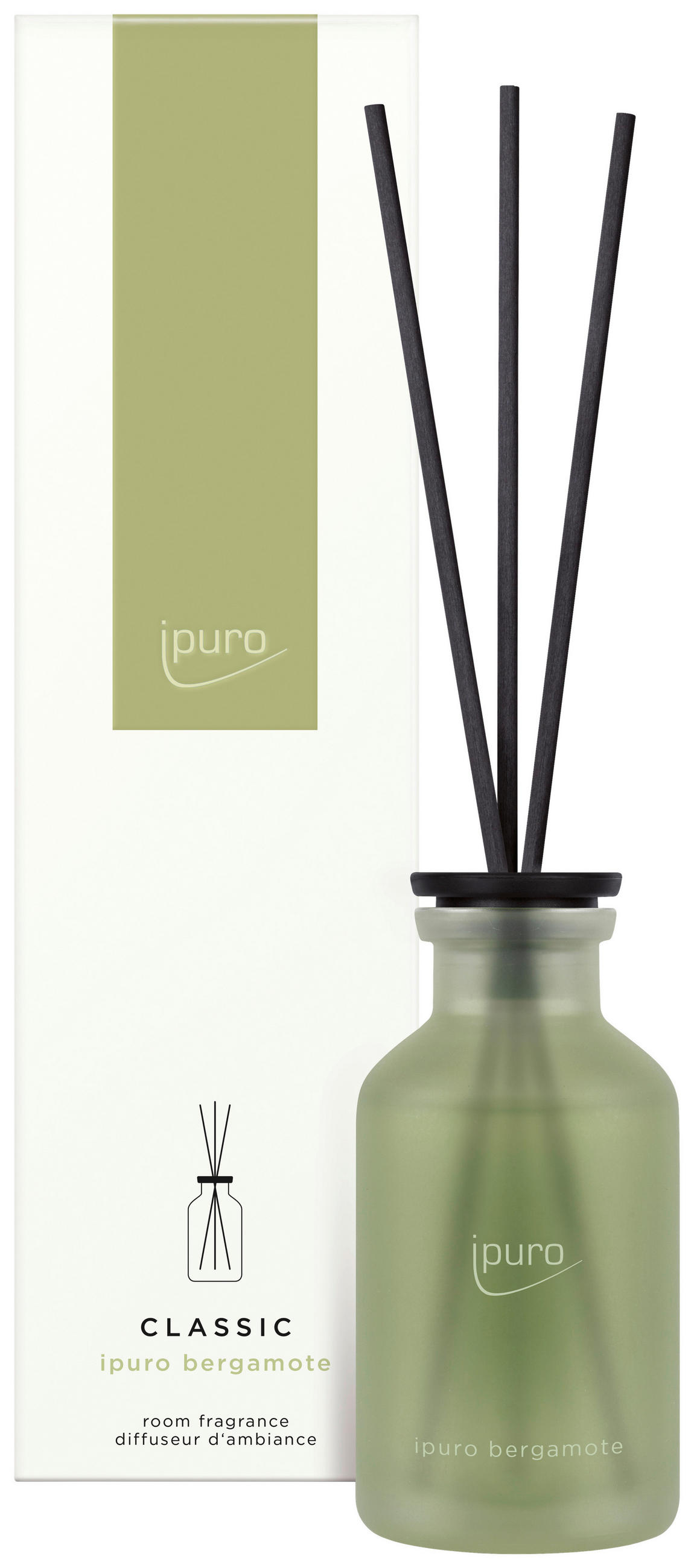 DIFUZOR  75 ml  - zelena, Basics (75ml) - Ipuro