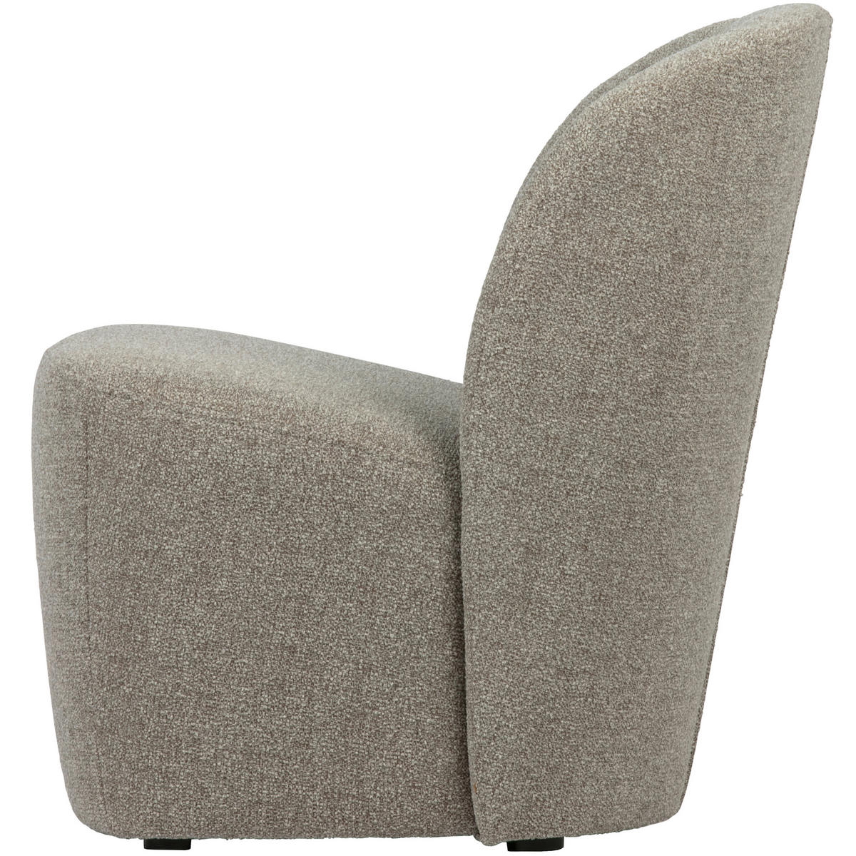 SESSEL in Webstoff Naturfarben  - Schwarz/Naturfarben, Design, Kunststoff/Textil (68/75/72cm) - Livetastic