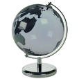 GLOBUS - Grau, Basics, Glas/Metall (14/19/15cm) - Ambia Home