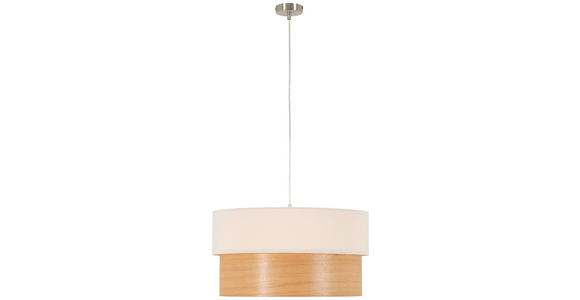 HÄNGELEUCHTE 45/120 cm  - Creme, MODERN, Holz/Kunststoff (45/120cm) - Novel