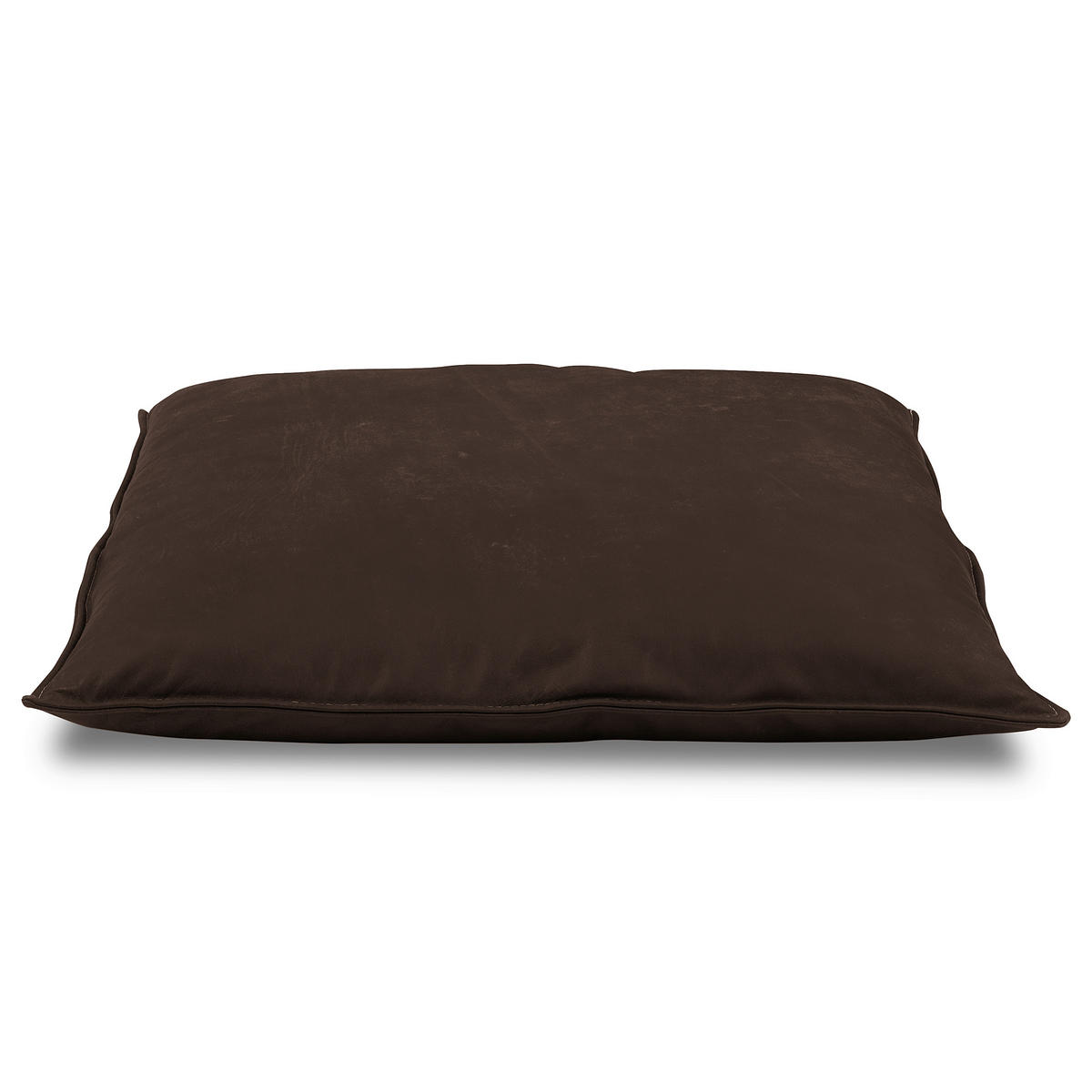 3-SITZER-SOFA  in Echtleder Dunkelbraun   - Dunkelbraun/Beige, Design, Leder/Kunststoff (300/85/123cm) - Livetastic