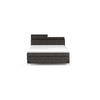 Pat Boxspring, 180/200 cm, antracit - antracit/negru, Basics, lemn/textil (180/200cm) - Esposa