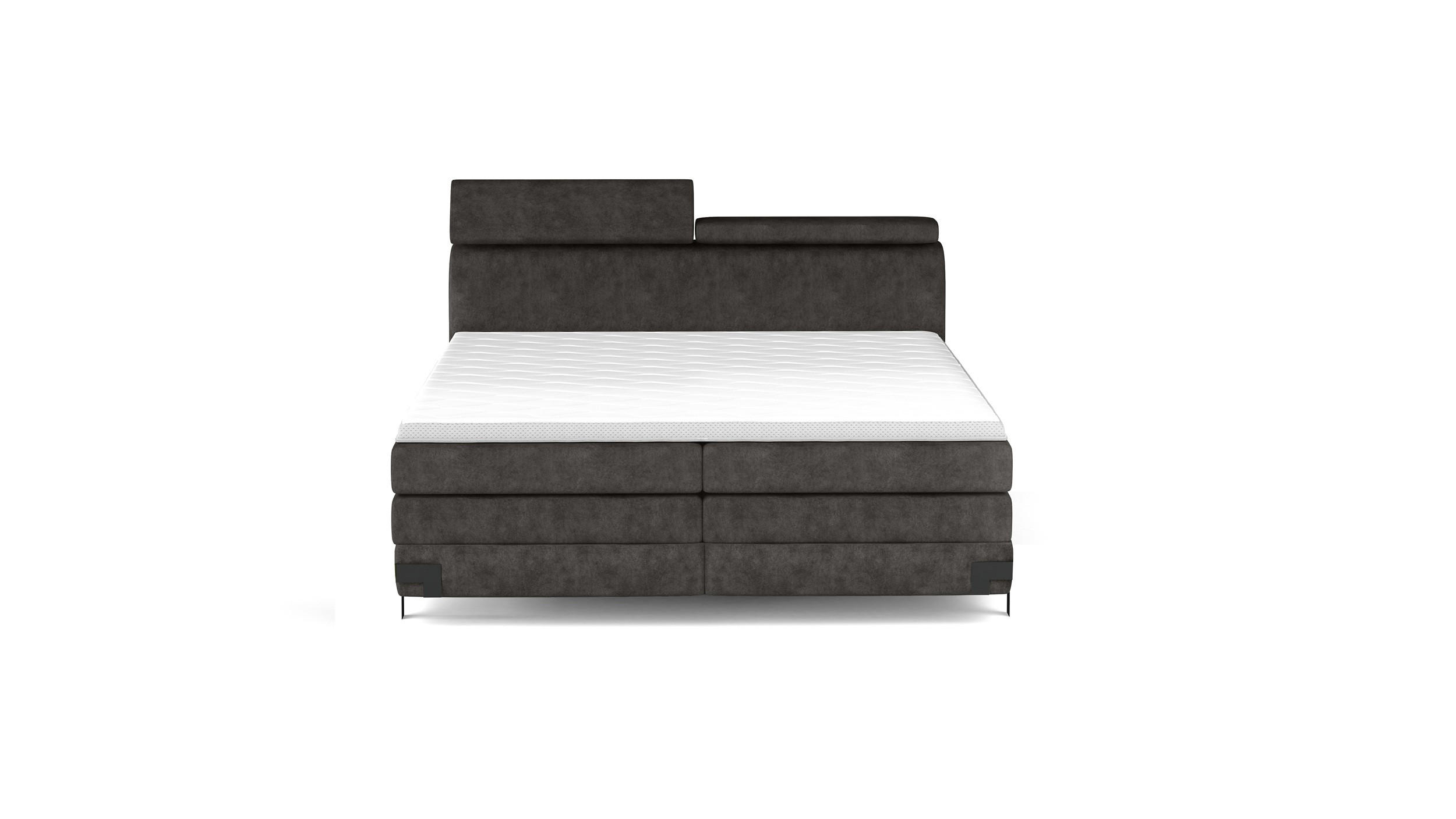 Pat Boxspring, 180/200 cm, antracit
