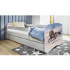 KINDER-/JUNIORBETT - Birkefarben/Weiß, MODERN, Holz/Holzwerkstoff (80/160cm) - MID.YOU