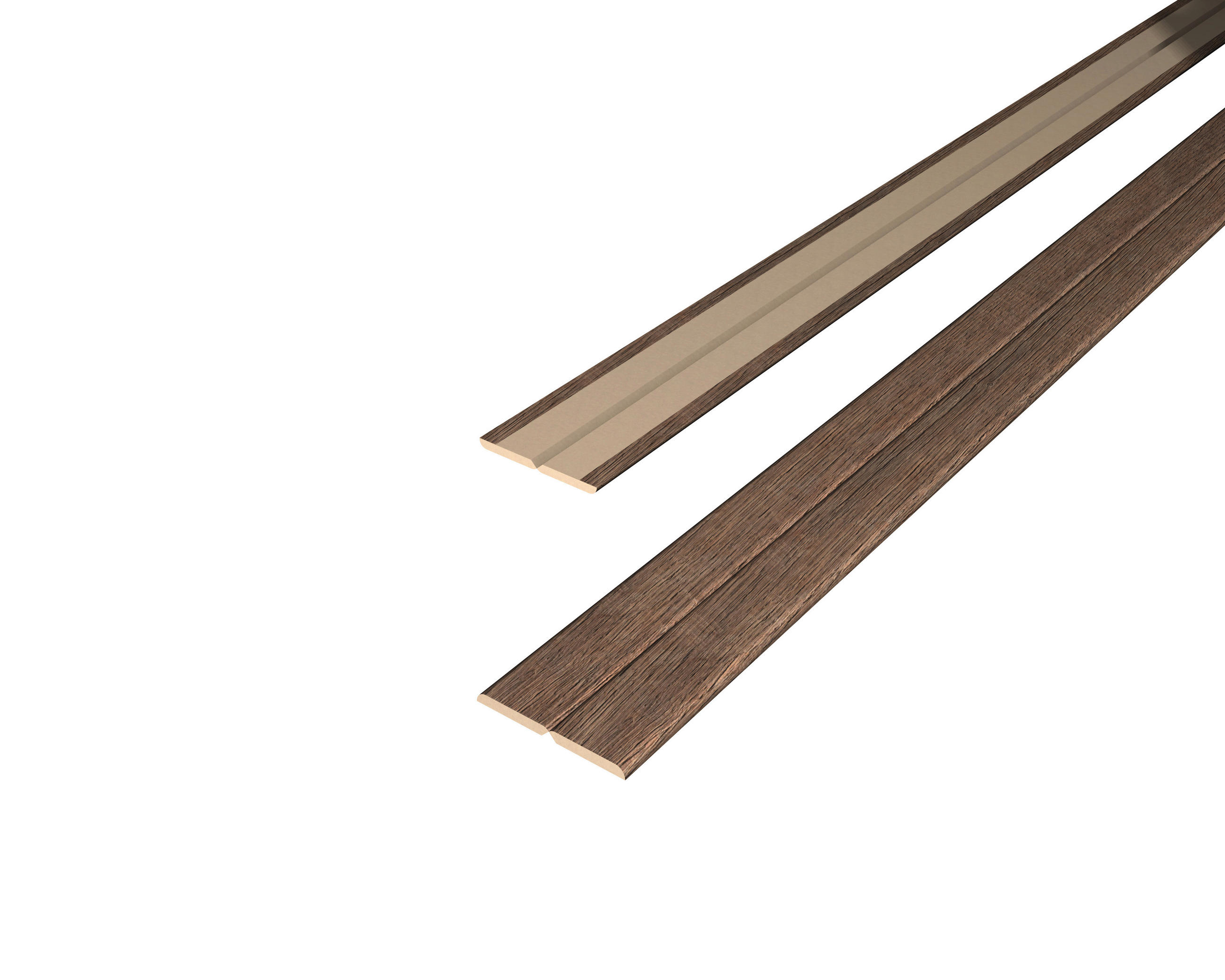 Decowall Faltleiste Eiche  - Eichefarben, Basics, Naturmaterialien (240/2.2/2.2cm) - Egger Holzwerkstoffe