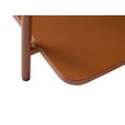 BEISTELLTISCH 45/45/44,3 cm Terracotta quadratisch  - Terracotta, Basics, Metall (45/45/44,3cm) - Xora