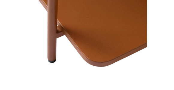 COUCHTISCH - Terracotta, Basics, Metall (75/75/34,3cm) - Xora