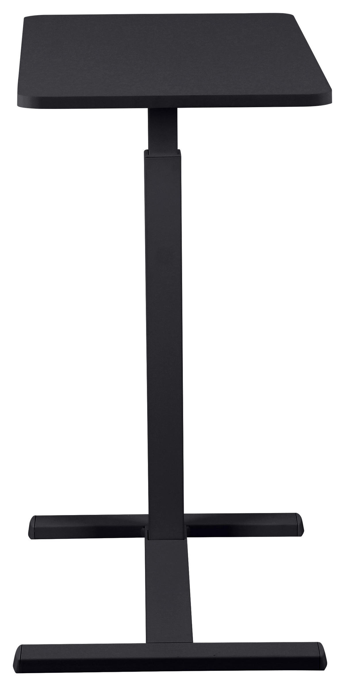 LAPTOPBORD justerbar höjd  - svart, Klassisk, metall/trämaterial (76/38/67-101cm) - Boxxx