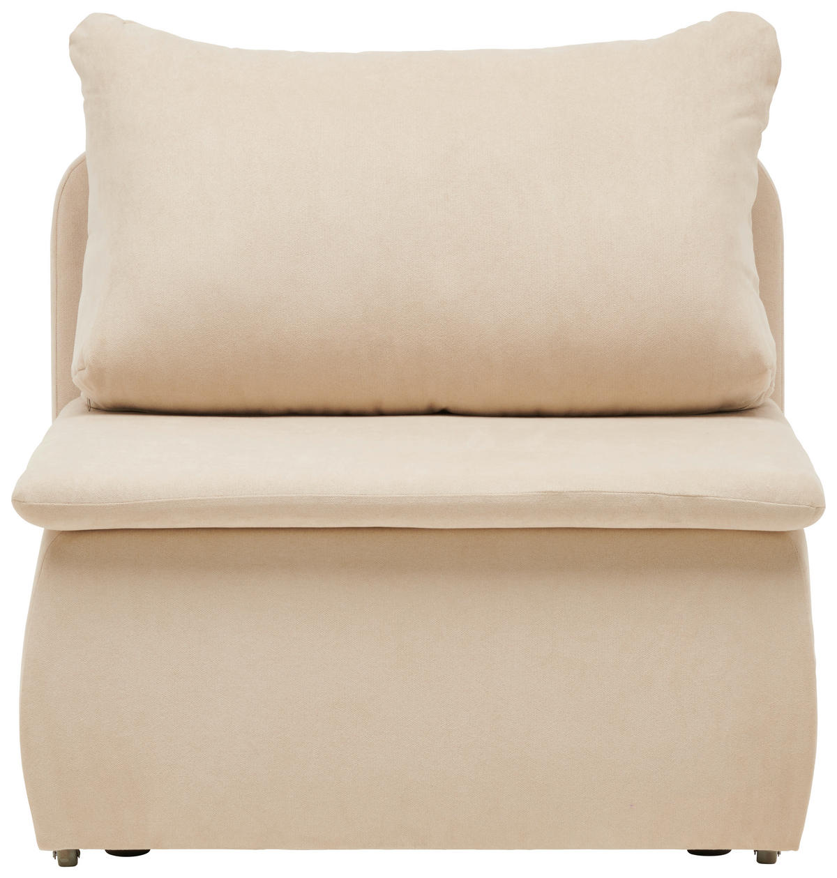 SCHLAFSESSEL Jacquard Beige  - Beige/Schwarz, KONVENTIONELL, Kunststoff/Textil (87/95/87cm) - Livetastic