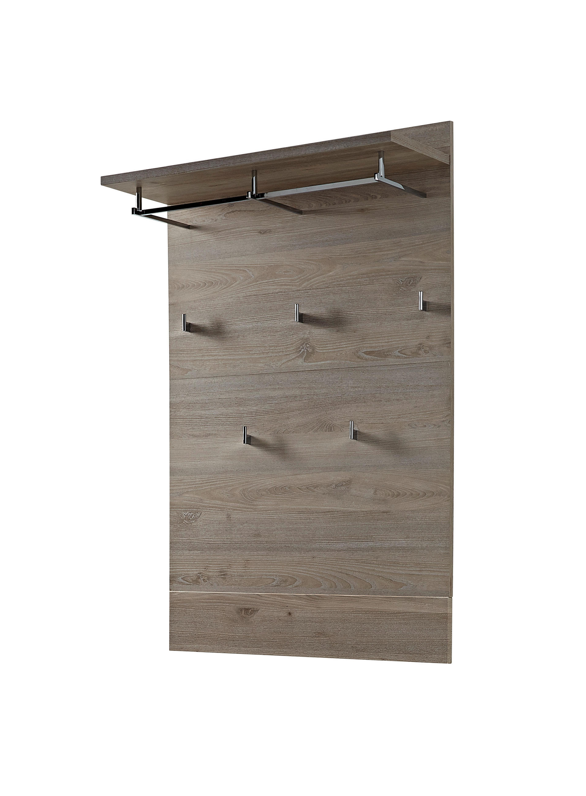 GARDEROBENPANEEL  in 84/128/29 cm  - Eichefarben, Basics, Holzwerkstoff (84/128/29cm) - Carryhome