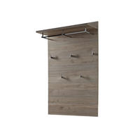 GARDEROBENPANEEL  in 84/128/29 cm  - Eichefarben, Basics, Holzwerkstoff (84/128/29cm) - Carryhome