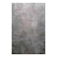 WEBTEPPICH  Wohnzimmer 200/290 cm Villa Rosso Anthrazit rechteckig  - Anthrazit, Basics, Textil (200/290cm)