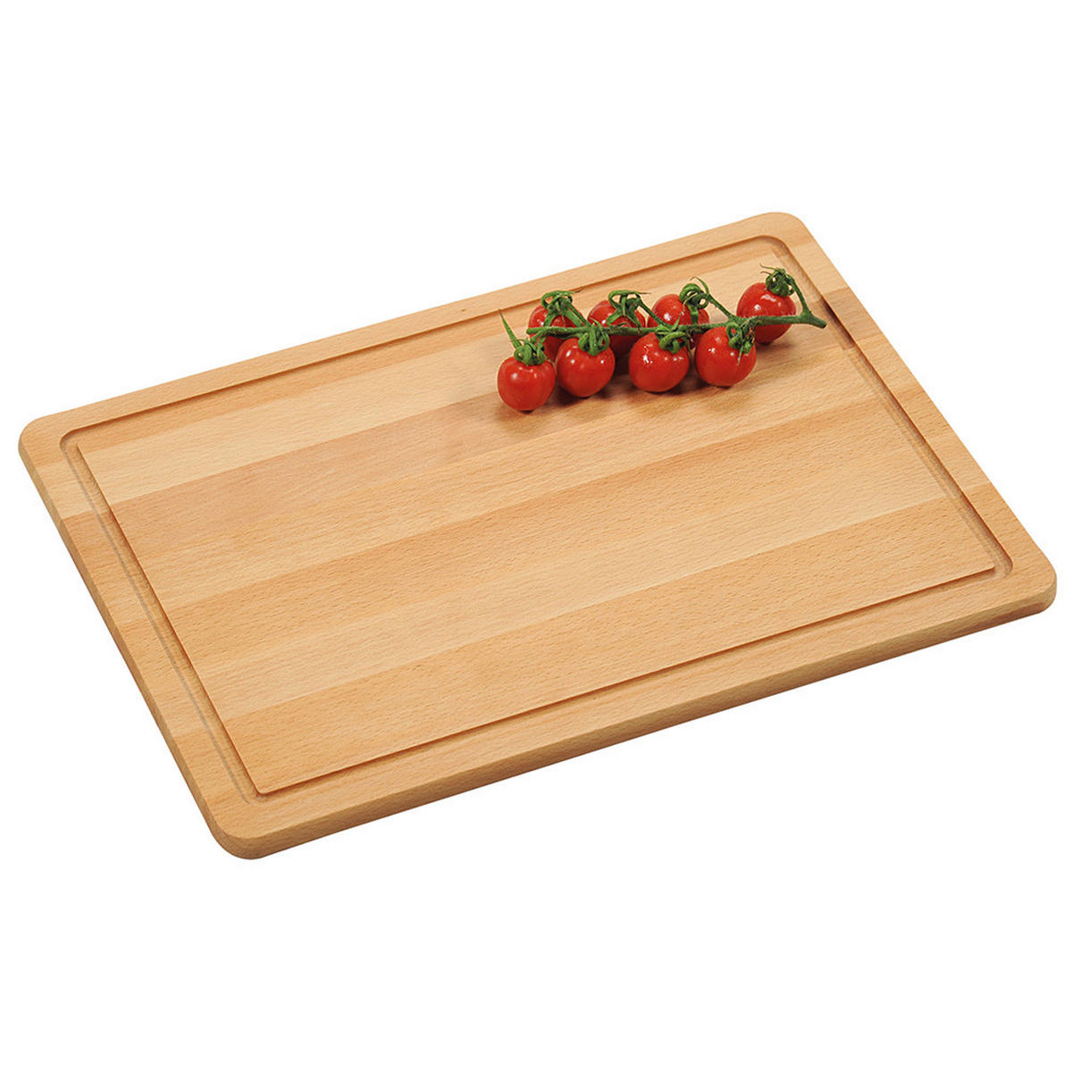 SCHNEIDEBRETT Holz Buche  - Buchefarben, Basics, Holz (46/33/1.5cm) - Kesper