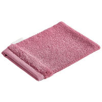 WASCHLAPPEN BONITA Dunkelrosa 4-teilig  - Dunkelrosa, Natur, Textil (16/21cm) - Bio:Vio