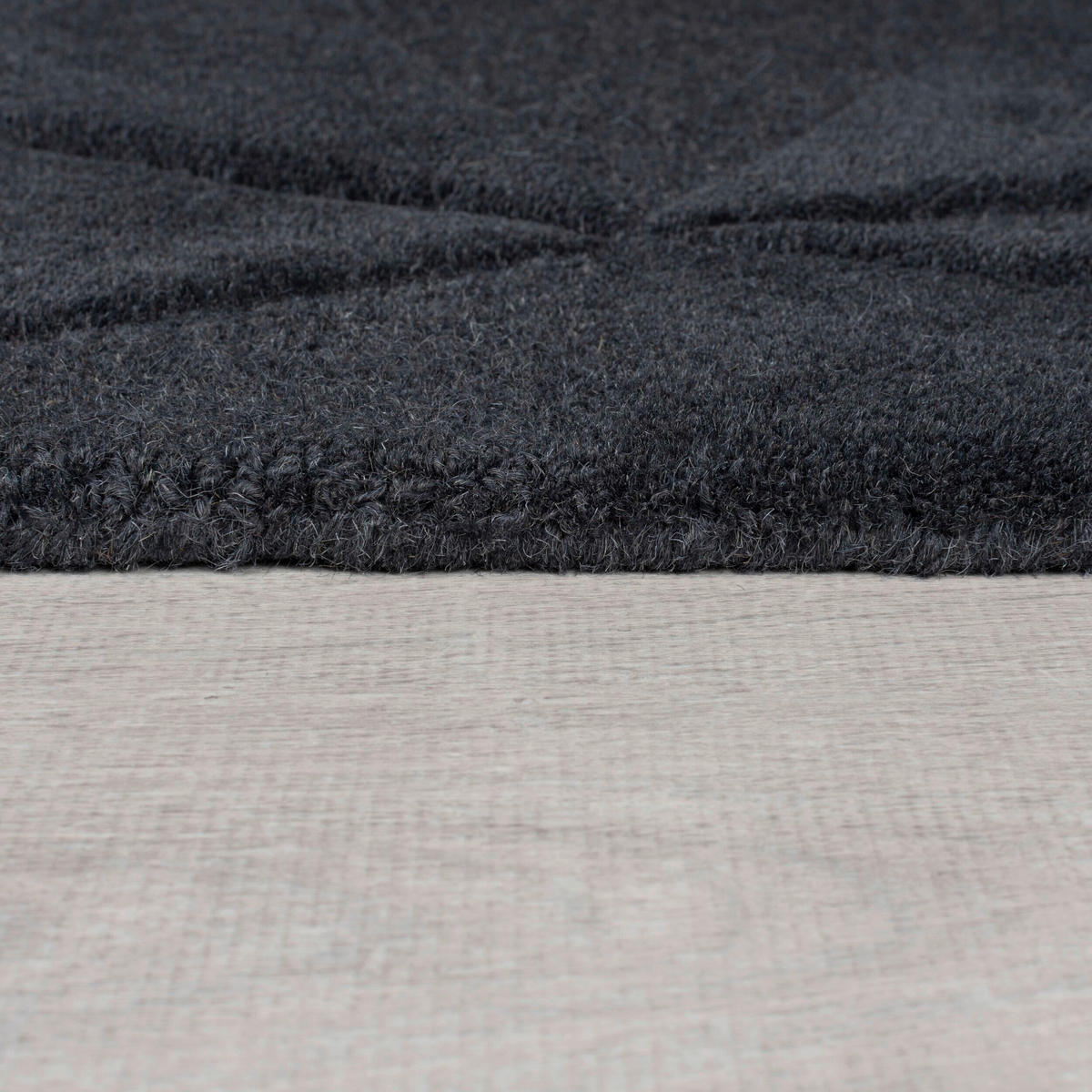 WOLLTEPPICH 160/230 cm Moderno Grau  - Grau, Basics, Textil (160/230cm)