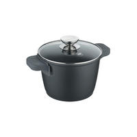ZÖLDSÉGFŐZŐ EDÉNY 6,5 l  - fekete, Basics, fém (27/20,2/28,8cm)