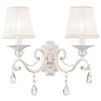 WANDLEUCHTE - Weiß, Basics, Glas/Textil (39/39/25cm) - MAYTONI