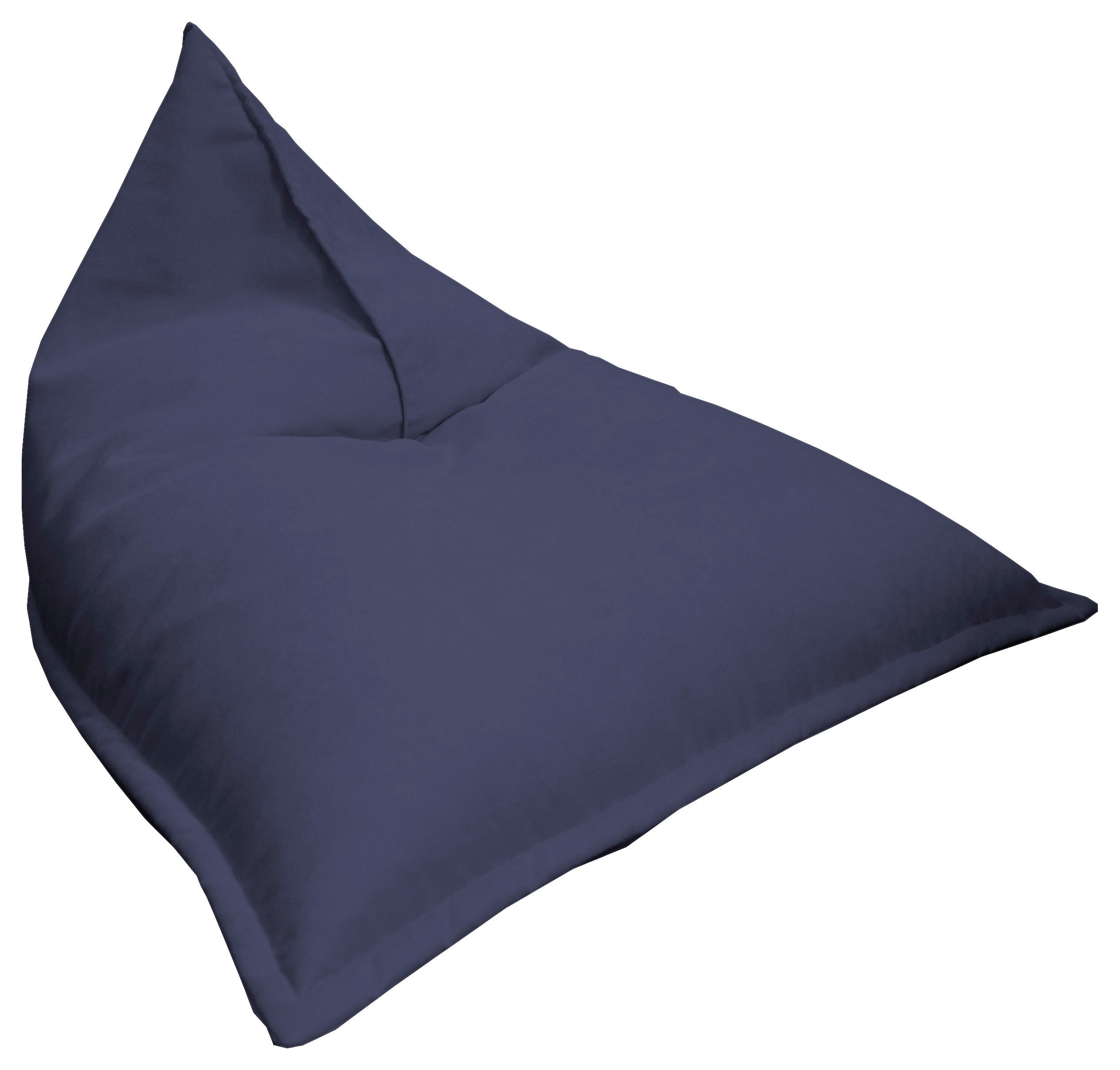 SITZSACK Webstoff Blau 250 L  - Blau, KONVENTIONELL, Textil (98/80/125cm) - Xora