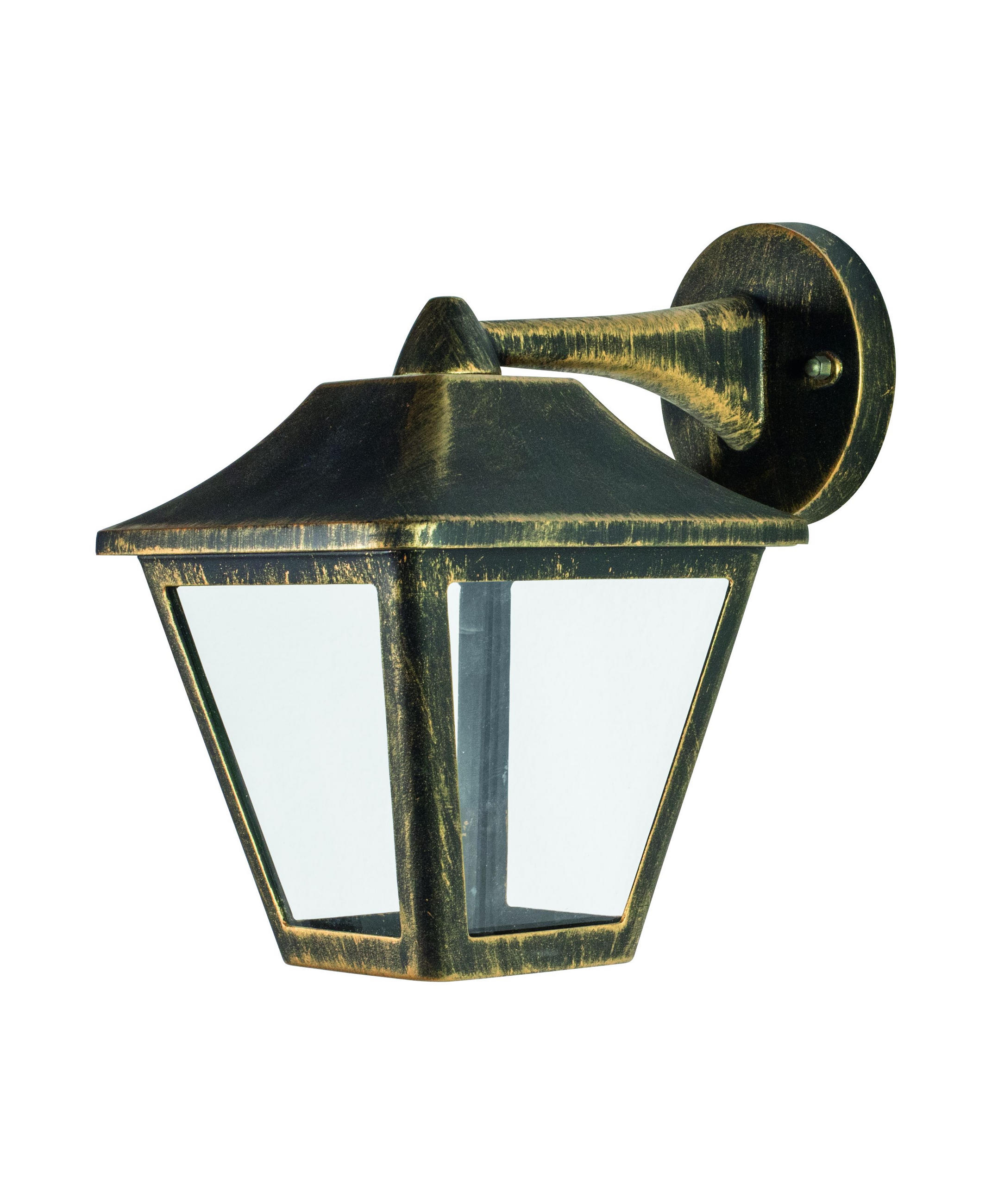 AUßENWANDLEUCHTE Endura Classic Tradition 23/17/23 cm   - Goldfarben/Schwarz, Basics, Metall (23/17/23cm) - Ledvance