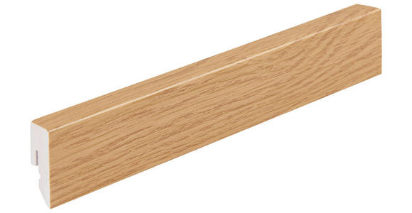 SOCKELLEISTE Eichefarben - Eichefarben, Basics, Kunststoff (1,5/3,85/240cm) - Homeware