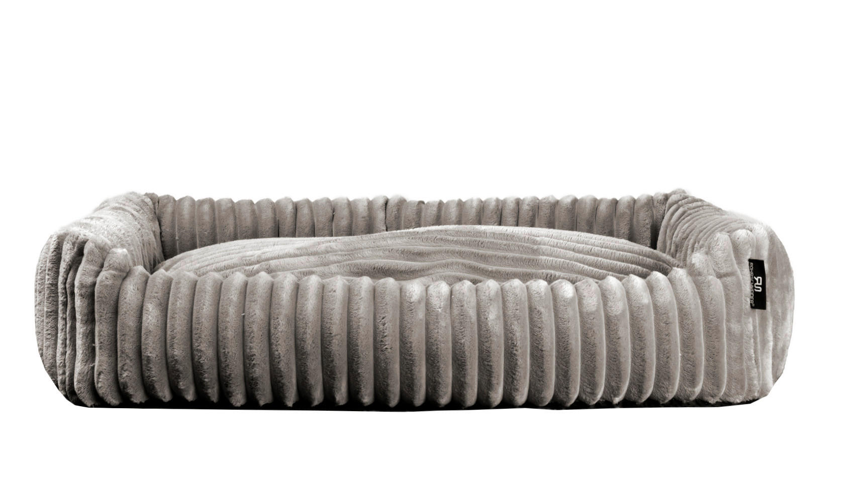 HUNDEBETT - Grau, Basics, Textil (70/50/15cm)