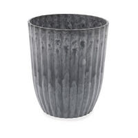 ÜBERTOPF   - Dunkelgrau, Basics, Kunststoff (23/16/27cm)