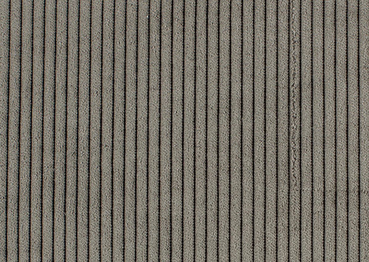 SCHLAFSOFA in Cord, Velours Graubraun  - Graubraun/Schwarz, KONVENTIONELL, Textil/Metall (188/84-105/100cm) - Bali