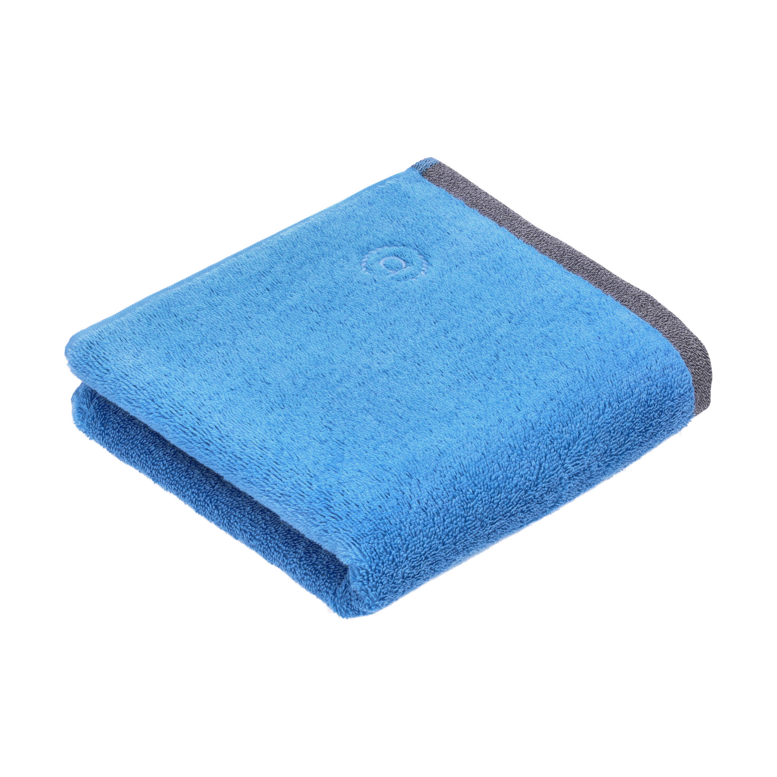 HANDTUCH 50/100 cm Prato Blau  - Blau, KONVENTIONELL, Textil (50/100cm) - Vossen