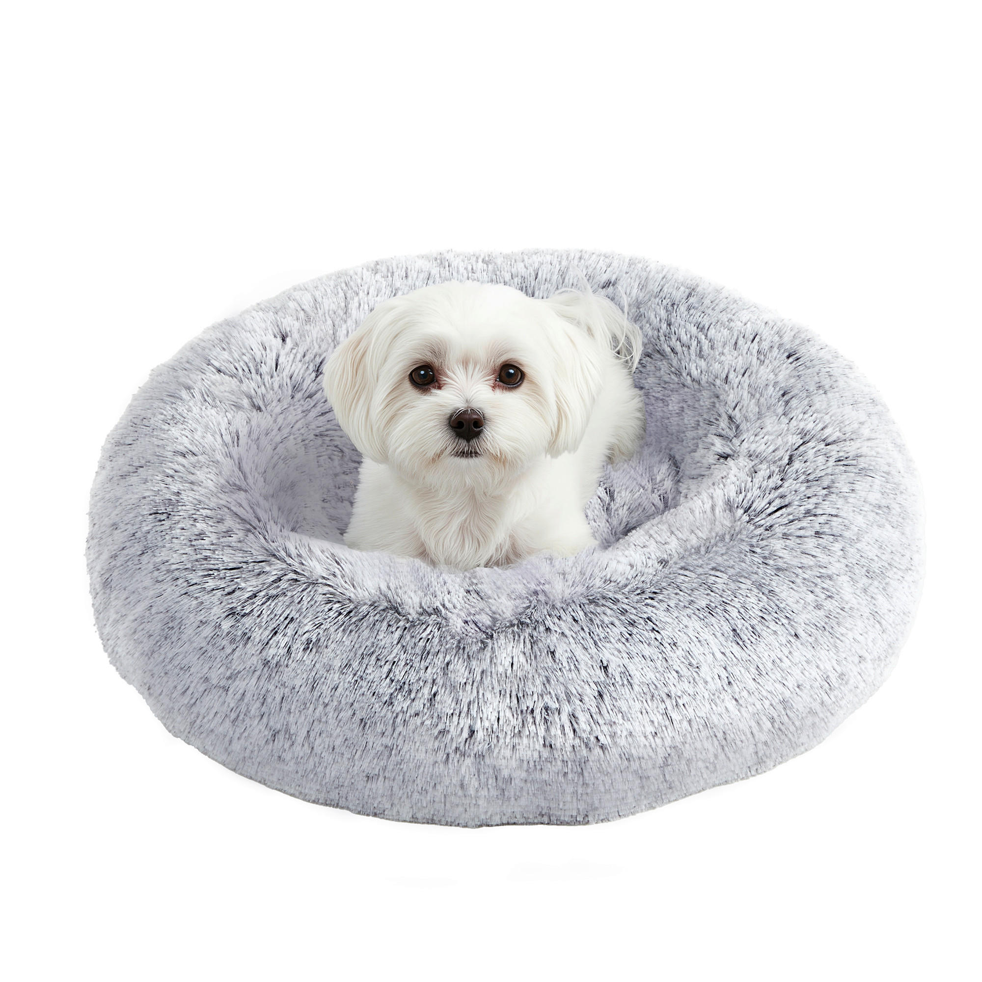 HUNDEBETT - Hellgrau, Trend, Textil (70/20/70cm) - Boxxx